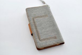 Чехол-книжка 4you Canvas 3,5"- 4" рогожка универсальная ТОП Продаж! "Акционная цена"