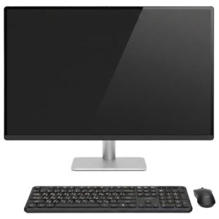 Бездротовий комплект Gembird KBS-WPS-01-CYRL (USB, мультимедійний) Black