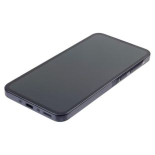 LCD Samsung A36 5G/A366 (2025) із чорним тачскрином + синя корпусна рамка GH82-36841A Original (М)