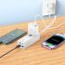 Подовжувач мережевий HOCO AC10A PD65W (2USB/2Type-C/1xSocket) White