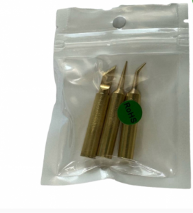 Жало паяльника Набір GOLD RoHS 900 3 в1 мідне (W)