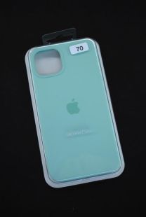 Чехол iPhone 15Pro Silicon Case original FULL №70 mint (4you) "Акционная цена"