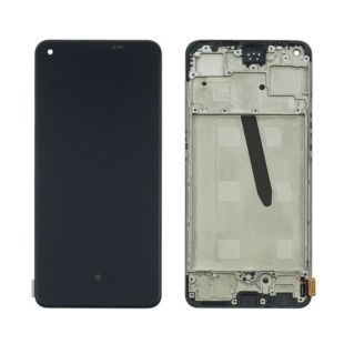 LCD Oppo Reno 8T (4G) із чорним тачскрином + корпусна рамка OLED (М)