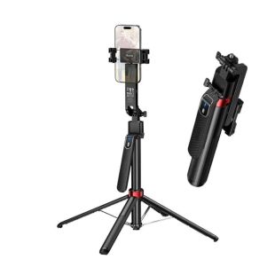 Держатель выдвижной для Selfi Monopod HOCO DYY04 Black