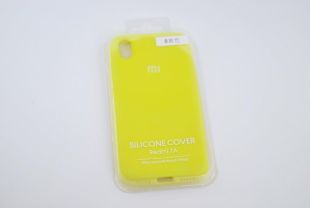 Чохол Xiaomi Redmi 7A Silicon Original FULL №8 Yellow (4you)