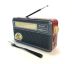 Радіоприймач Golon RX-BT169 (USB+SD, ліхтарик) Grey