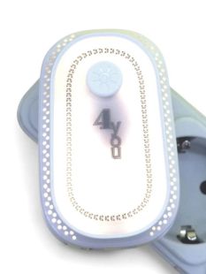 CЗУ 4you A42 adjustable light charger  (28W, 5A, Fast Charger QC 3.0, 2USB) white (от10шт - 10%)