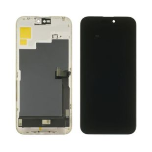 LCD iPhone 15 Pro Max с чёрным тачскрином + дисплейная рамка 120Hz (без ошибки) ZY OLED (M) 