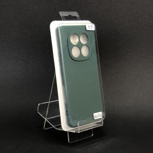 Чохол Xiaomi Redmi Note 14Pro(4G) Silicon Original FULL №17 Dark green (4you)