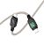 Cable Type-C/iPhone 5 HOCO U124 (круглый) Black