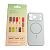 Чохол iPhone 17ProMax/18ProMax Silicon BEATS with MagSafe №1 light blue