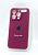 Чехол iPhone 12ProMax Silicon Case original FULL Camera №63 burgundy (4you)