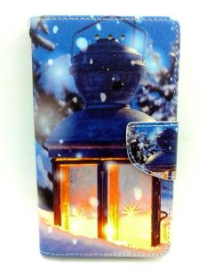 Чехол-книжка 4you Art Print 4.0"-4.4" Winter 5 (фонарь) универсальная "Акционная цена"