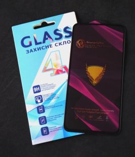 Защитное стекло Samsung A54(5G) Golden Armor Big Curve Black 4you