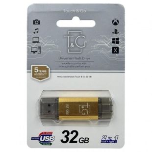 Usb 32Gb T&G 009 Star series (Type C 2.0) Gold