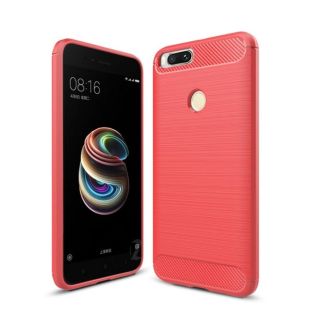 Чехол Samsung J2 Core/J260 (2018) Silicon Polished Carbon Red "Акционная цена"