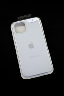 Чехол iPhone 15 Silicon Case original FULL №9 White (4you) "Акционная цена"