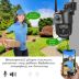 IP-камера V380 SC03 вулична (SIM-картка, на 2 камери) Black
