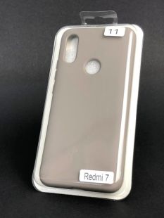 Чохол Xiaomi Redmi 7 Silicon Original FULL №11 dark olive (4you)