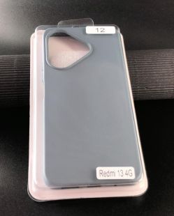 Чохол Xiaomi Redmi 13(4G) Silicon Original FULL №12 Charcoal grey (4you)