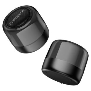 Портативна колонка 2 in 1 BOROFONE BP12 LED (Bluetooth 5.2) Black