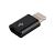 Перехідник з Micro USB мама на iPhone 5 тато чорний (тих, пакет) "Акційна ціна"