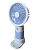 Вентилятор ручной MINI FAN SD-300 (подставка, 3 режима) Blue