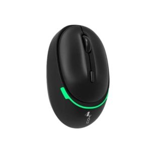 Мышь беспроводная 4you M9 black (Rainbow,Тихая, АКБ, 2.4G+BT, Type C, 6кн, 12мес гарантия )-НОВИНКА!