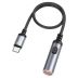 Прикурювач HOCO UA30 Type-C mini cigarette lighter Black