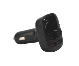 FM модулятор 4you Smart X2 (QC3, 5V/3A, 18W, 2USB, MP3, bt 5.0, Гарантия 12мес) (от 5шт - 5%)