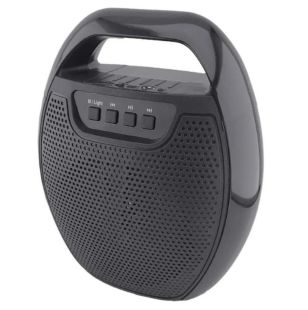 Портативна колонка ESS-209A (USB+SD+Bluetooth+FM+дисплей+1-динамік) Black