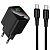 МЗП-Type-C HOCO CS82A PD20W (1Type-C) + кабель Type-C-Type-C Black