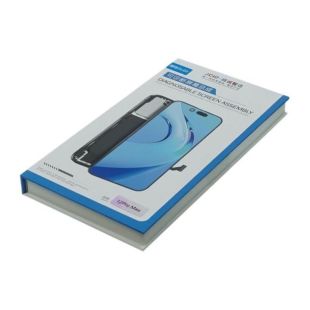 LCD iPhone 12 Pro Max з чорним тачскрином + дисплейна рамка JCID-OLED (без помилки (M)) 