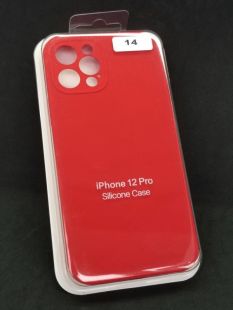 Чехол iPhone 13mini Silicon Case original FULL Camera №14 red (4you) (NO LOGO) "Акционная цена"