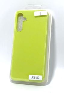 Чехол Samsung A15(4G) Silicon Original FULL №8 Yellow (4you) "Акционная цена"