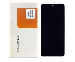 LCD Xiaomi Redmi Note 9 Pro/9Pro max/9s с черным тачскрином Service Pack (M) 