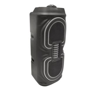 Портативна колонка MS-3640BT (USB+SD+Bluetooth+FM+LED) Black