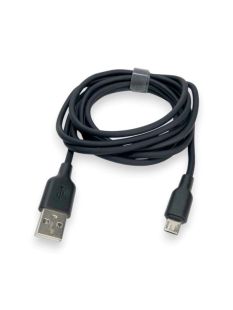 Usb-cable Micro USB 4you Dnister black (2.4A, Silicon Perfect, 2m) - Универсальная упаковка