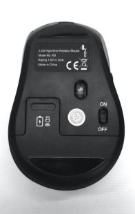 Мышь беспроводная 4you M3 black (2.4Ггц, 6кн, 800-1600DPI, 12мес гарантия)