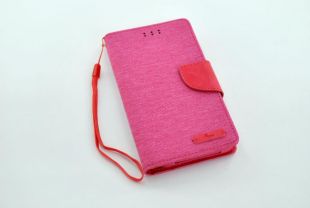 Чохол-книжка 4you Canvas 3,5 "- 4" pink універсальна ТОП Продаж!