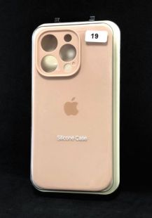 Чехол iPhone 12ProMax Silicon Case original FULL Camera №19 pink sand (4you)