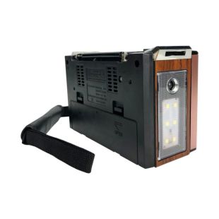 Радиоприемник Golon RX-BT087 (Bluetooth, USB+SD, фонарик) Rose gold
