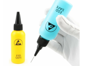 Місткість для рідини Color ESD bottle пластикова з голкою 100 мл.(W)