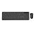 Бездротовий комплект Gembird KBS-WPS-01-CYRL (USB, мультимедійний) Black
