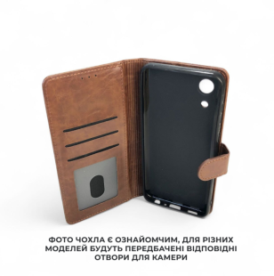 Flip Cover for Samsung A03/A035 Mia Brown ( 4you )