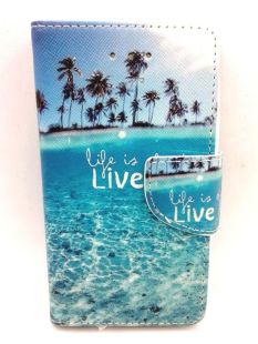Чехол-книжка 4you Art Print 3.5"-4.0" Live it универсальная - Акционная Цена!