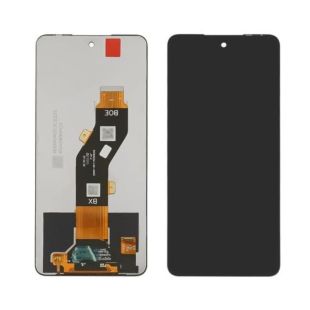 LCD INFINIX Smart 8 (X6525) /Spark Go (2024)/Hot 40i/Spark20 з чорним тачскрином Service Pack (М)