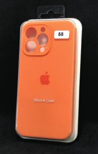 Чохол iPhone 15Pro Silicon Case original FULL Camera №58 carrot (4you)