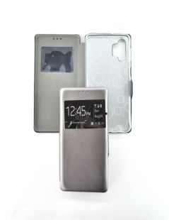 Flip Cover for Oppo A12/A11K Afina Grey (4you) "Акционная цена"