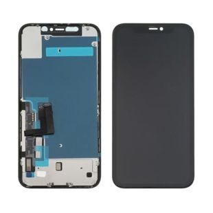 LCD iPhone 11 с черным тачскрином + дисплейная рамка 60Hz Original FOG (M) 